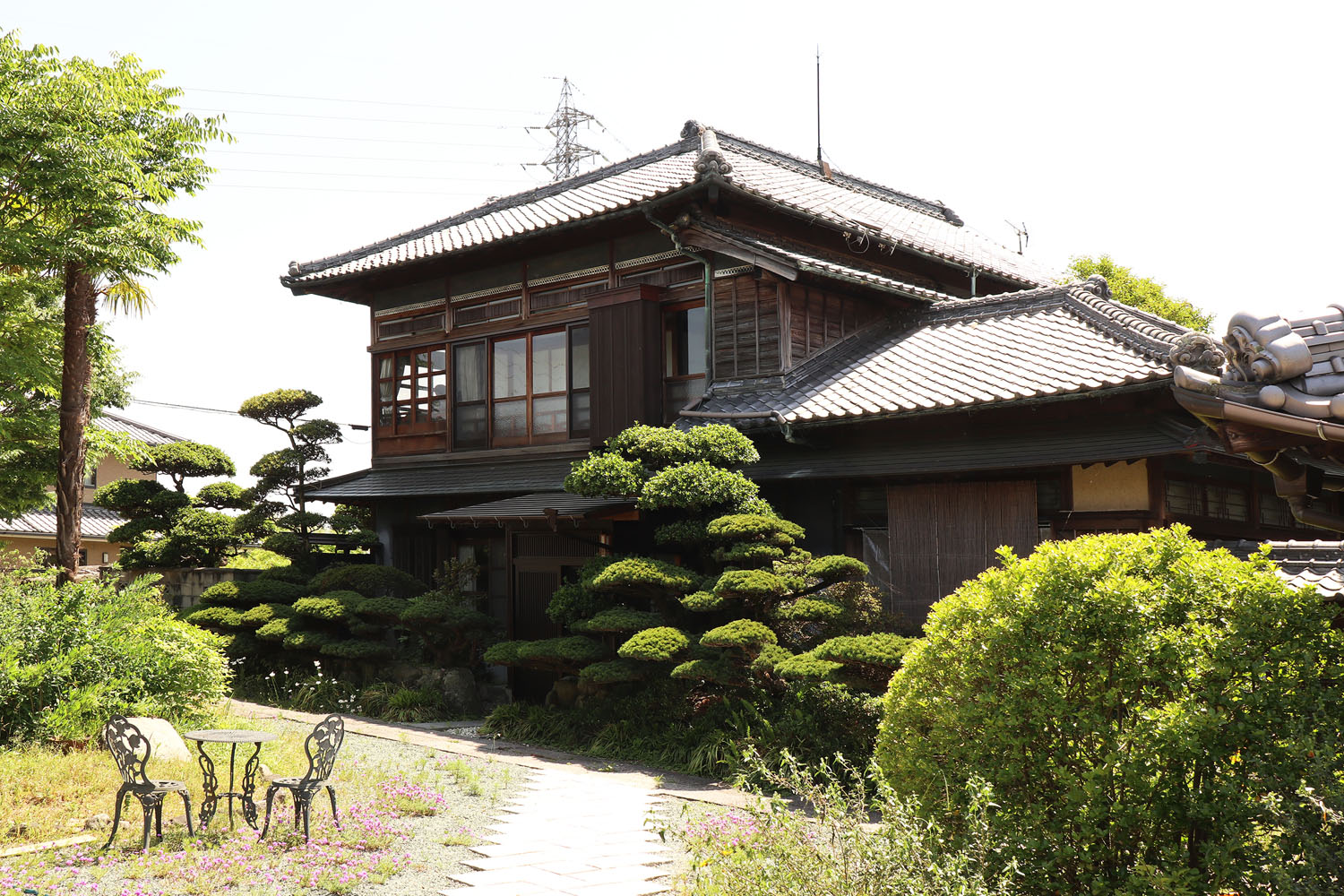 01香川県_鳥取家住宅新座敷_01_正面：北東より